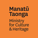 Manatū Taonga Ministry for Culture and Heritage logo