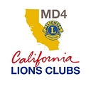 California Lions Clubs Multiple District 4 logo