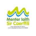Menter Iaith Sir Caerffili logo