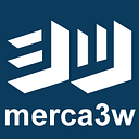 Logo de Merca3W, Marketing Digital
