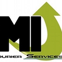 M I Courier Services logo