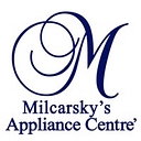 Milcarsky's Appliance Centre' logo