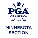 THE PROFESSIONAL GOLFERS ASSOC logo