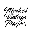 Logo for modestvintageplayer.com