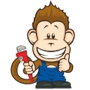 Monkey Wrench Plumbing Co. logo