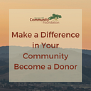 MORGAN HILL COMMUNITY FOUNDATION logo