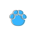 MrFluffyFriend logo