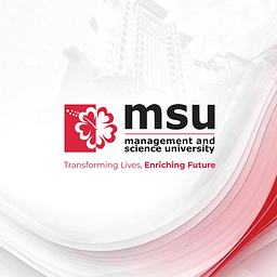 Management & Science University logo