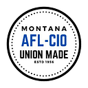 Montana State Afl-cio logo