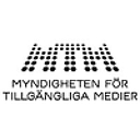 Myndigheten för tillgängliga medier logo