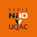 Nad, école Des Arts Numériques, De L'animation Et Du Design   Uqac logo