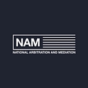 Nam (National Arbitration And Mediation) logo