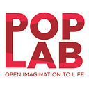 Logo de Pop Lab!