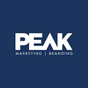Logo de peak marketing ph