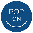 Logo de poponsmiles, llc dba pop on veneers