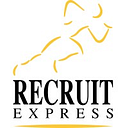 Logo de recruit express group