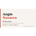 Logo de Esc. Angie Navarro, Notarios