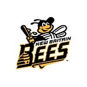 New Britain Bees Professional Baseball Club logo