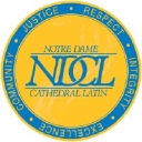 Notre Dame Cathedral Latin Sch logo