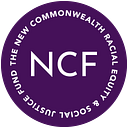 THE NEW COMMONWEALTH RACIAL EQUITY AND logo