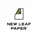 New Leaf Paper, A Public Benefit Corporation logo