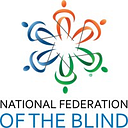 THE NATIONAL FEDERATION OF THE BLIND logo