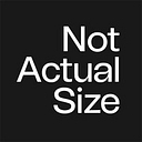 Not Actual Size Limited logo