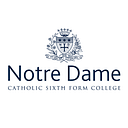 Notre Dame Catholic Sixth Form College, Leeds logo