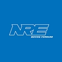 Nre   Moving Forward logo