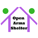Open Arms Shelter logo