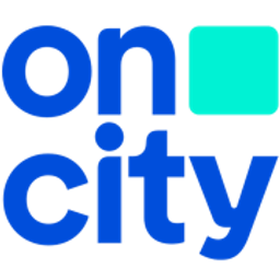 ON CITY logo