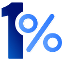 One Percent Abroad logo