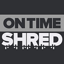 On Time Shred logo