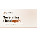 OpenIntake logo