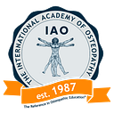 The International Academy of Osteopathy - I.A.O. VZW logo