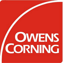 Owens Corning logo, transparent background
