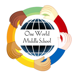 ONE WORLD MIDDLE SCHOOL AT EDENWALD logo