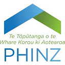Te Tōpūtanga o te Whare Korou ki Aotearoa - Passive House Institute New Zealand (PHINZ) logo