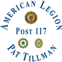 American Legion Pat Tillman Post 117 logo