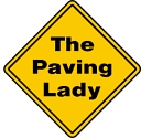 The Paving Lady logo