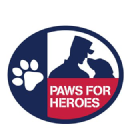 Paws for Heroes logo