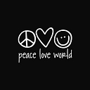 Peace Love World logo