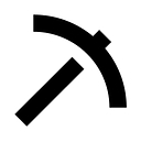 Pickaxe logo