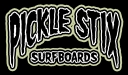 Logo for picklestixsurfboards.com