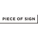 PIECE OF SIGN