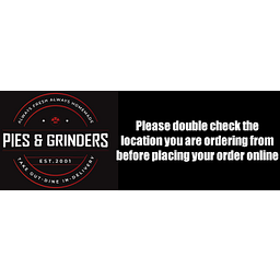 Pies & Grinders logo