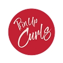 Pin Up Curls logo