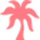 Pink Palm Puff logo