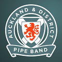 Auckland and District Pipe Band Incorporated logo
