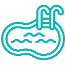 Logo Piscines Infiniment Bleu
